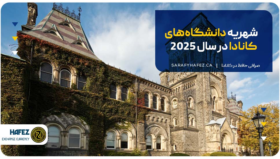 شهریه دانشگاه‌های کانادا در سال 2025