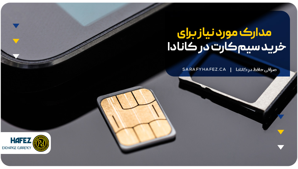 مدارک مورد نیاز برای خرید سیم‌کارت در کانادا