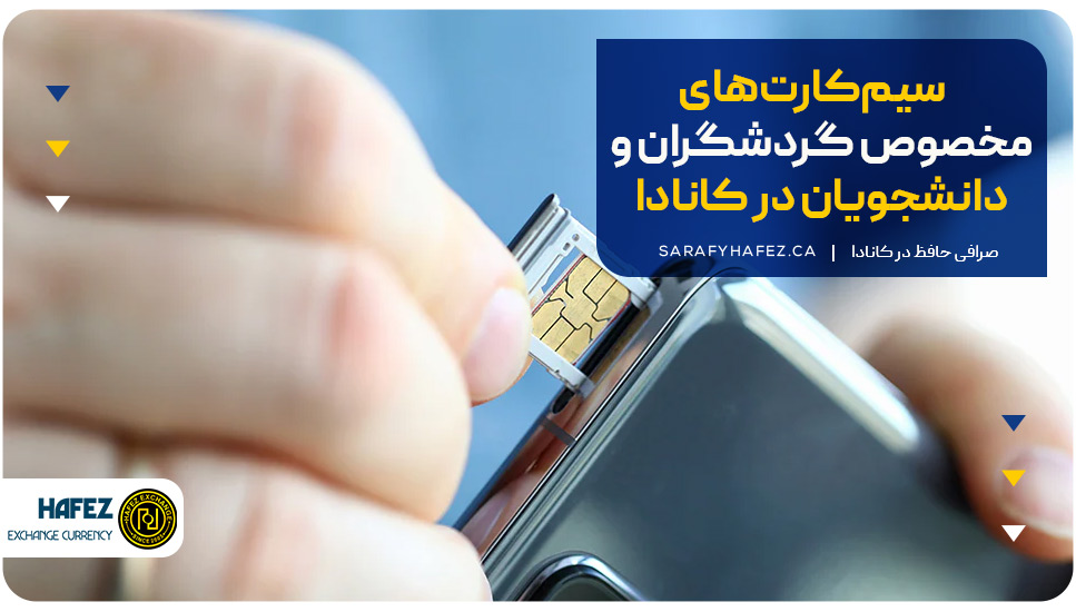 سیم‌کارت‌های مخصوص گردشگران و دانشجویان در کانادا