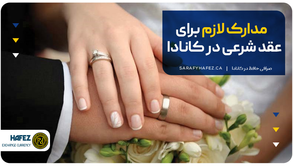 مدارک لازم برای عقد شرعی در کانادا