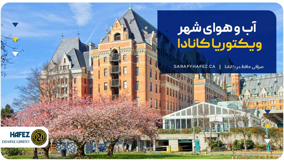 آبوهوای شهر ویکتوریا کانادا