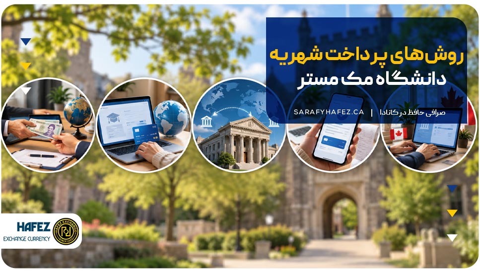 روشهای پرداخت شهریه دانشگاه مک مستر